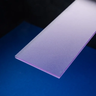 PETG Massieve Plaat Transparant - Kleur Frosted (Satijn)