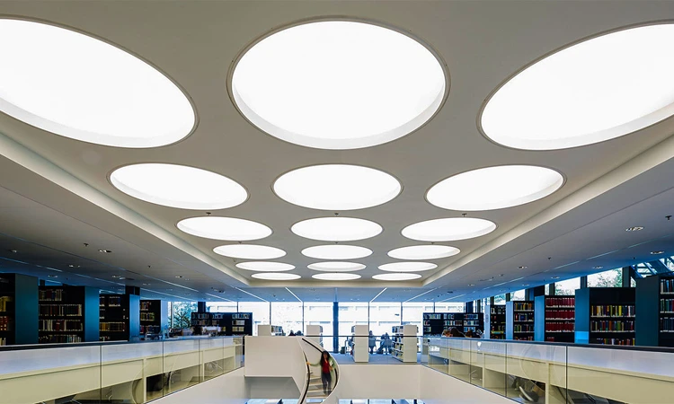 Diffusers Verlichting Bibliotheek Universiteit Nijmegen