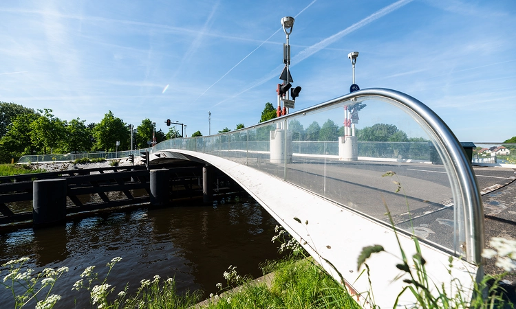 Julius Caesarbrug | Polycarbonaat Brugwanden